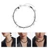 Stylish Gothic Thorn Necklace Adornment Perfect for Punk Style and Trendsetters Seeking Unique Accessories