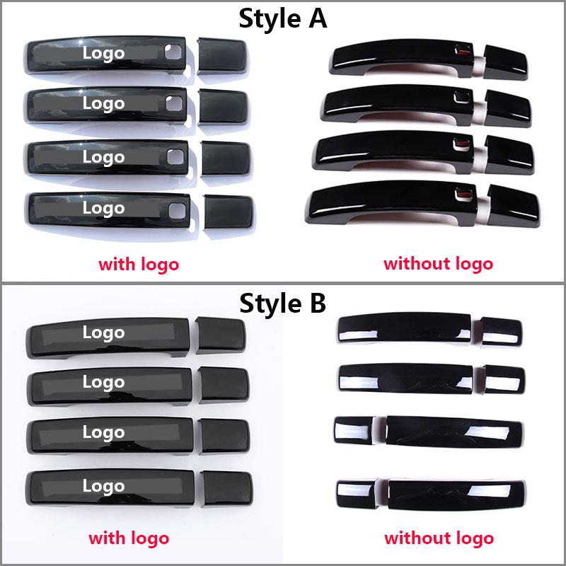 For Land Rover Discovery 4 LR4 Range Rover Sport 08-13 for Freelander 2 10-15 Car Door Handle Cover Trim Sticker Car