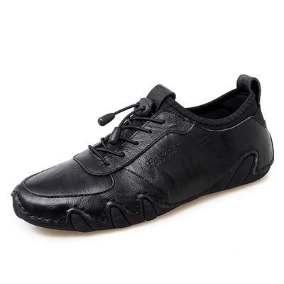 Men's Fashion Versatile Casual Shoes Winter Leather Shoes Large