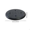 Stool Round Black Chair Seating Part Replacement,Anti Static Design Easy to Clean
