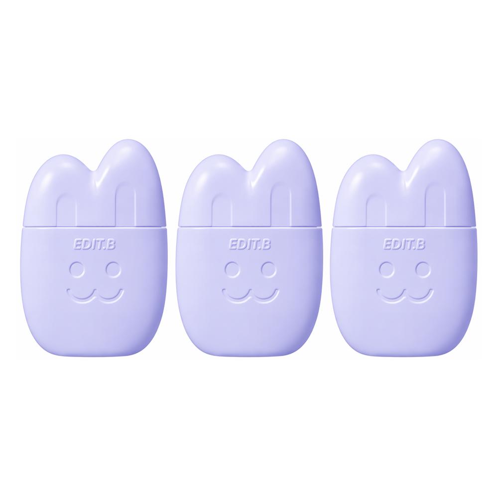 EDIT.B Bare Bunny Tone Filter Sun Cream 30ml (Pink / Purple / Milk White / Nude Beige) (12 Options) - DAISO