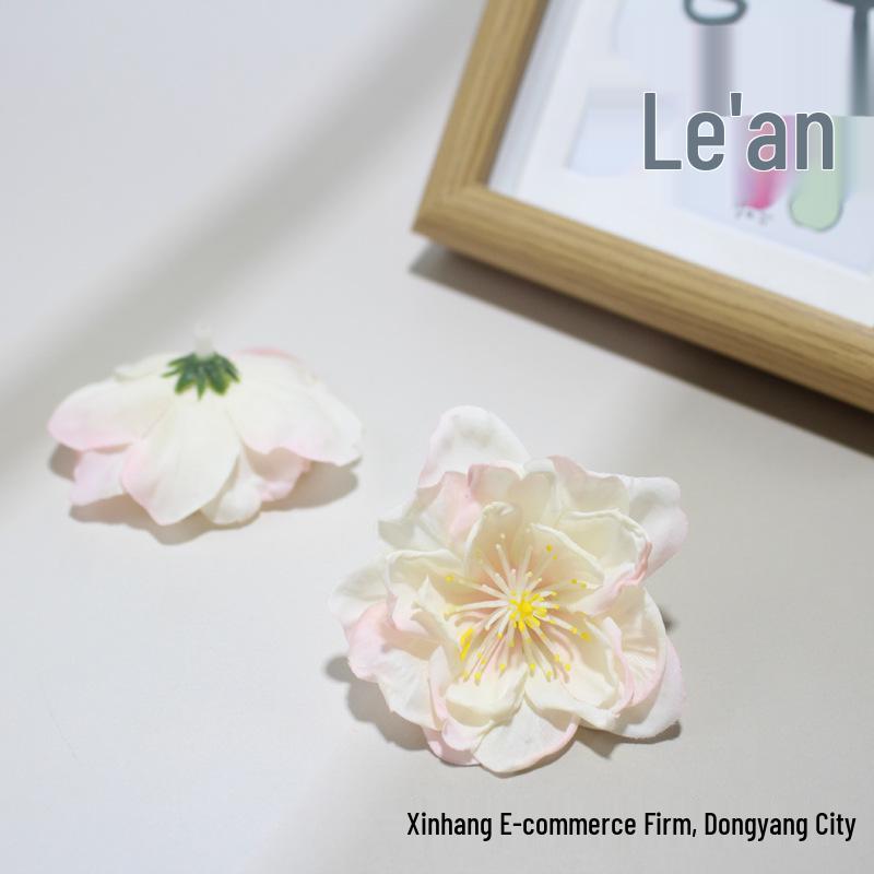 

Burned Edge Camellia & Jinling Rose Hairpin DIY Hanfu Headdress Materials