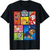 Paw Patrol Group Shot Of Pups In Shapes T-Shirt