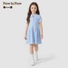 PawinPaw Girls' Cartoon Bear Polo Dress