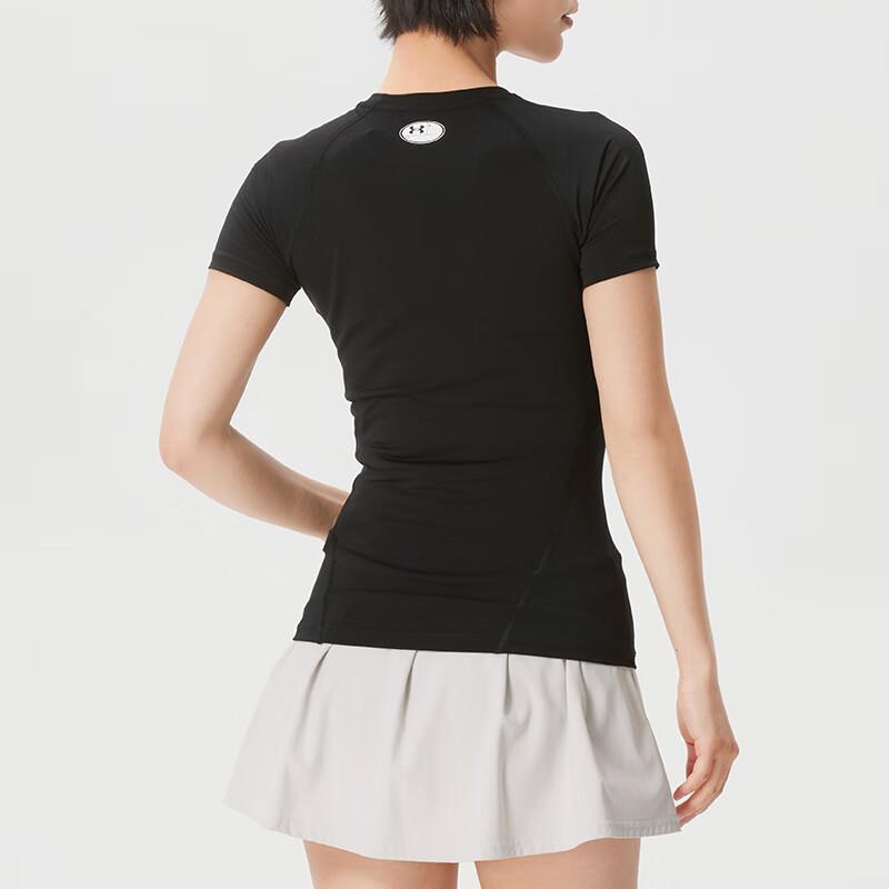 Under Armour Tight Breathable Quick-Dry Training Yoga T-Shirt Women tops 1365460-008