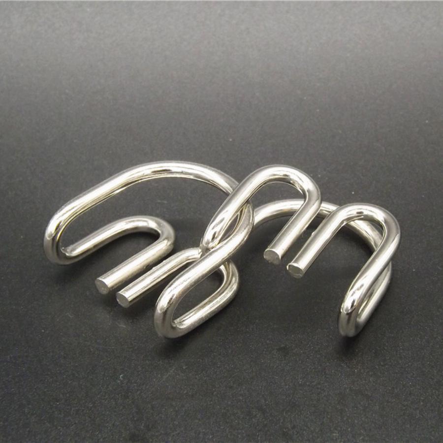 Логический тест на IQ Металлическая игра серебряный — фото 2