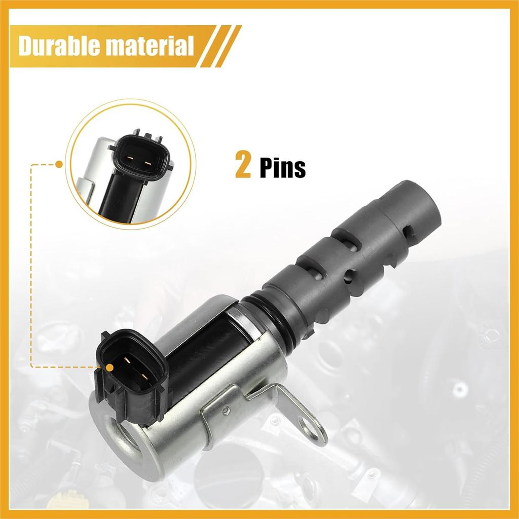 1 Pair Engine Variable Timing Oil Control Valve Solenoid 4884695AB 4884483AC for Dodge Caliber 2007-2011 for Dodge Avenger 2008-2014 Replacement
