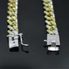 High-end Metal Two-color Silver Bracelet Men's Jewelry Men's Accessories