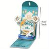 3 Stück 3D Eid Mubarak Umschläge Geldklammer Kartenhalter Ramadan Mubarak Dekoration Islamisch Muslimisch Eid Al-fitr Partyzubehör