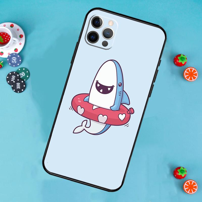 whale sharks Phone Case For iPhone 17 Air 14 16 15 11 12 13 Pro Max 12 13 mini 15 16 Plus 16e Cover Funda