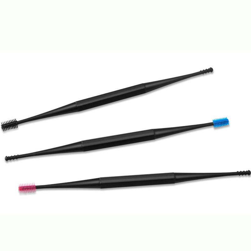 1pcs Portable Double Head Spiral Ear Scoop, Ear Canal Massage Cleaning Ear Picking Tool, Ear Digging Artifact
