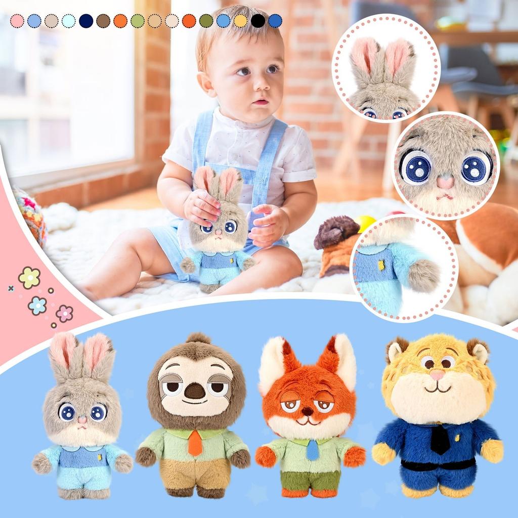 Cute Plush Doll Toy Gift Cartoon  Children's Rag Doll Doll