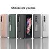 For Samsung Galaxy Z Fold 3 Case With Kickstand Ultra Thin Armor Shockproof Case For Samsung Z Fold 3 5G Phone Case Cover