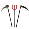 Halloween Trident Weapon: Vine Pattern Costume Accessory