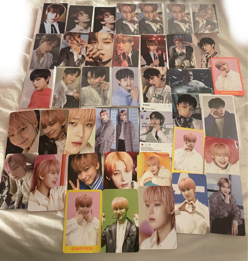 

[USED] ENHYPEN Sunwoo trading card set