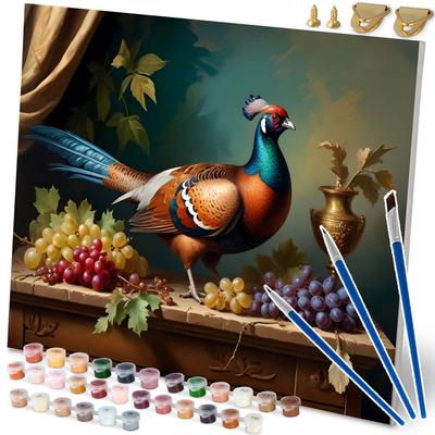 Paint by Number Picture 40x50 Cm Massido Pheasant