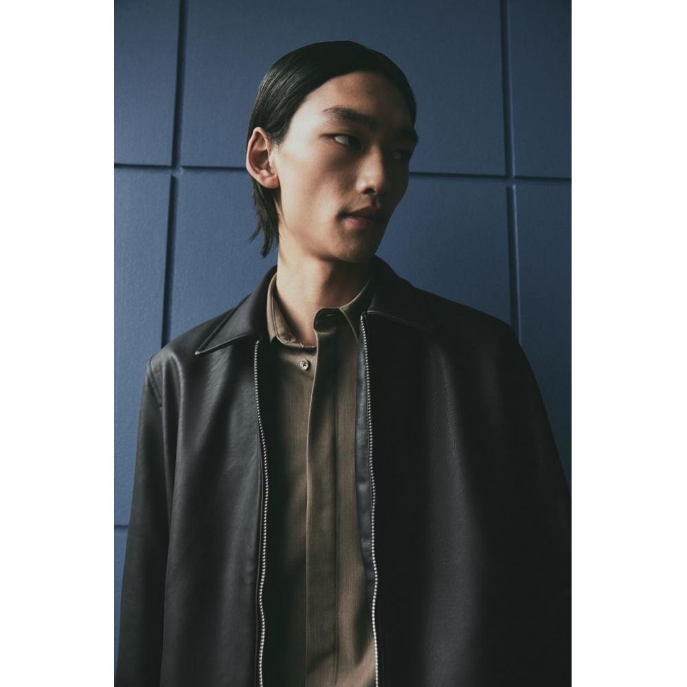 H M Regular Fit Jacket Black