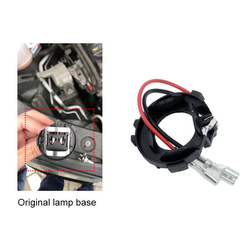 H7 Led Bulb Clip Retainer Adapter Base Holder For Headlight Car Head Light Headlamp Socket A114 Base For Golf 7