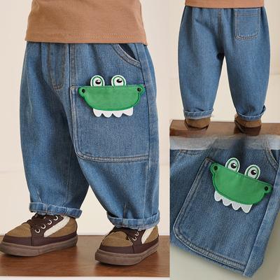 Spring and Autumn Children's Wear New Outdoor Casual Jeans