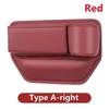1Pc  Universal Car Seat Gaps Storage Box With Cup Holder, PU Leather Storage Box, Car Front Seat Gaps Filler, Car Interior Accessories