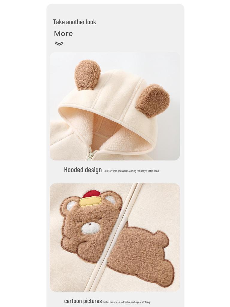 DUUDUU 2025 Winter Toddler Tops - Newborn & Infant Autumn/Winter Outerwear