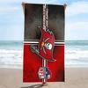 Tampa Bay Buccaneers Print Beach Towel, Large Soft Quick Dry Towel for Beach Camping Swimming
