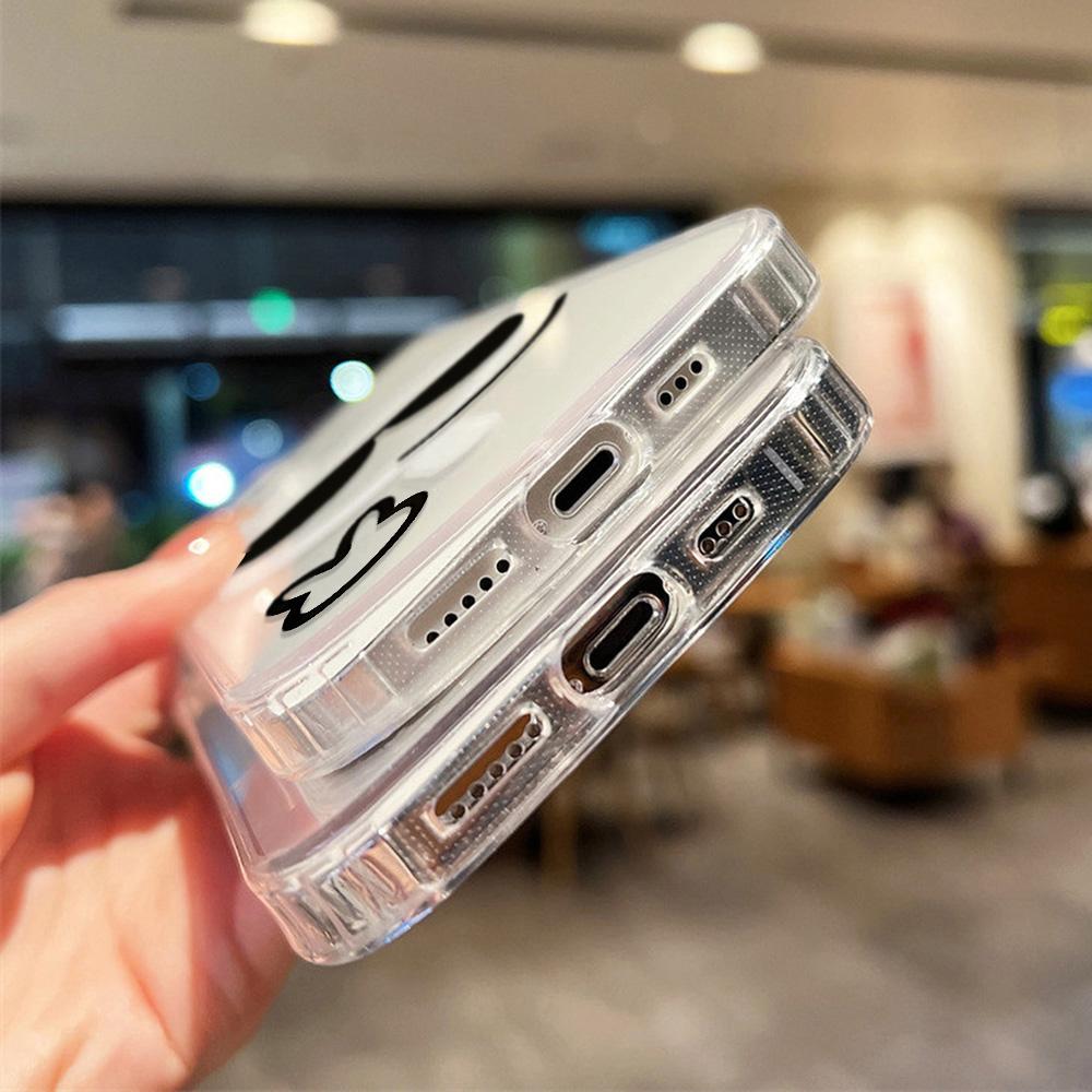 Magnetic Phone Case for iPhone 12 14 16 17 Pro 17 16 15 14 13 12 Pro Max  12 13 14 15  16 High Quality Shockproof Shell Full Protection Cute Style
