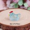 DIY 3D Luminous Chick Resin Ornaments: Micro Landscape and Photography Props with Small Animal Designs