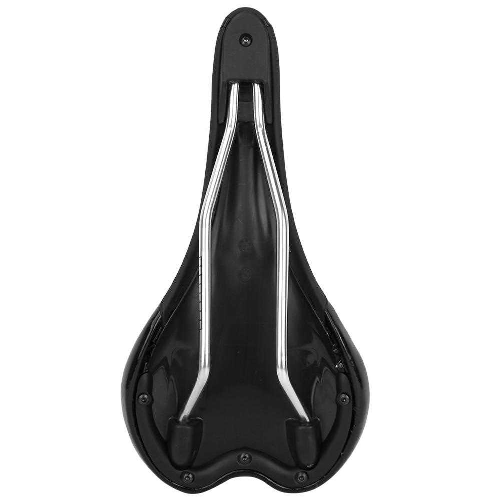 Ergonomischer Mountainbike-Sattel Sitz Fahrradkissenbezug Fahrradzubehör (Schwarz)