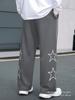 European size, men's trousers, casual sports, daily running, versatile pocket trend g pentagram