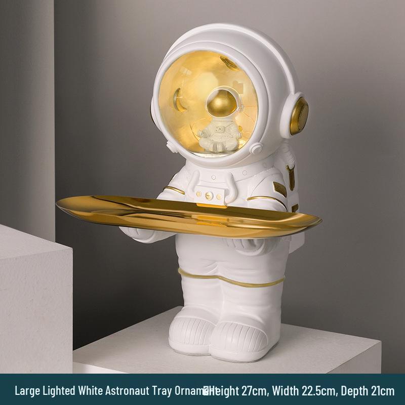 Astronaut Key Storage Tray Resin Ornament