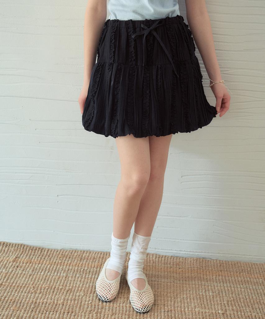 Aueonoseuteljia Sugar Pumpkin Skirt_Black(Ob6Sk08)
