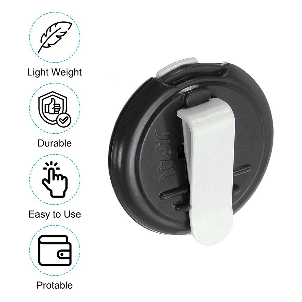 PATIKIL Golf Score Counter Mini Golf Shot Stroke Attachment Counter Clicker Clip for Glove 3-Pack Golfer's Bag/Hat - White/Red/Black