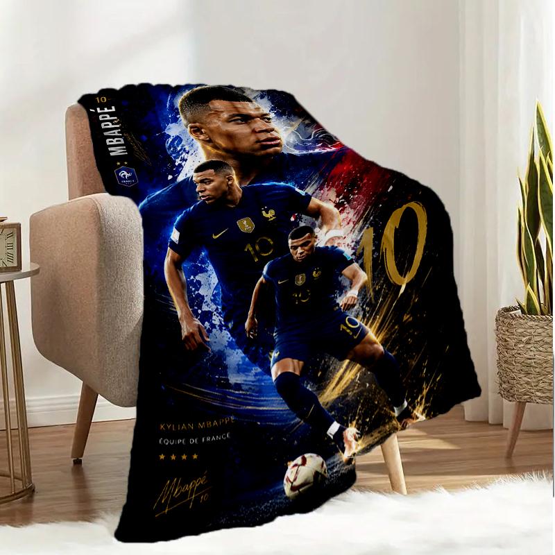 Kylian Poster Blanket Lightweight Ideal Bedding Blanket Perfect for Travel, Camping, Living Rooms, Offices, Sofas, Fan Christmas gift