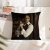 Schauspieler Damon Salvatore Kissenbezug Quadratisches Kissenbezug Schlafzimmer Sofa Zimmer Dekoration Lässiger Kissenbezug