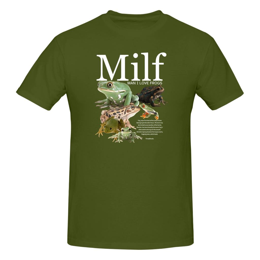 Stück Ich Liebe Frösche Neuheit Grafik Baumwoll T-Shirt Lustige Frosch Meme T-Shirts Oberteile Für Unisex