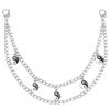 Delicate Boot Chain Punk Shoe Chain Boot Bracelet Unisex Trousers Chain Cool Aesthetic Chain for Daily Wear and Parties
