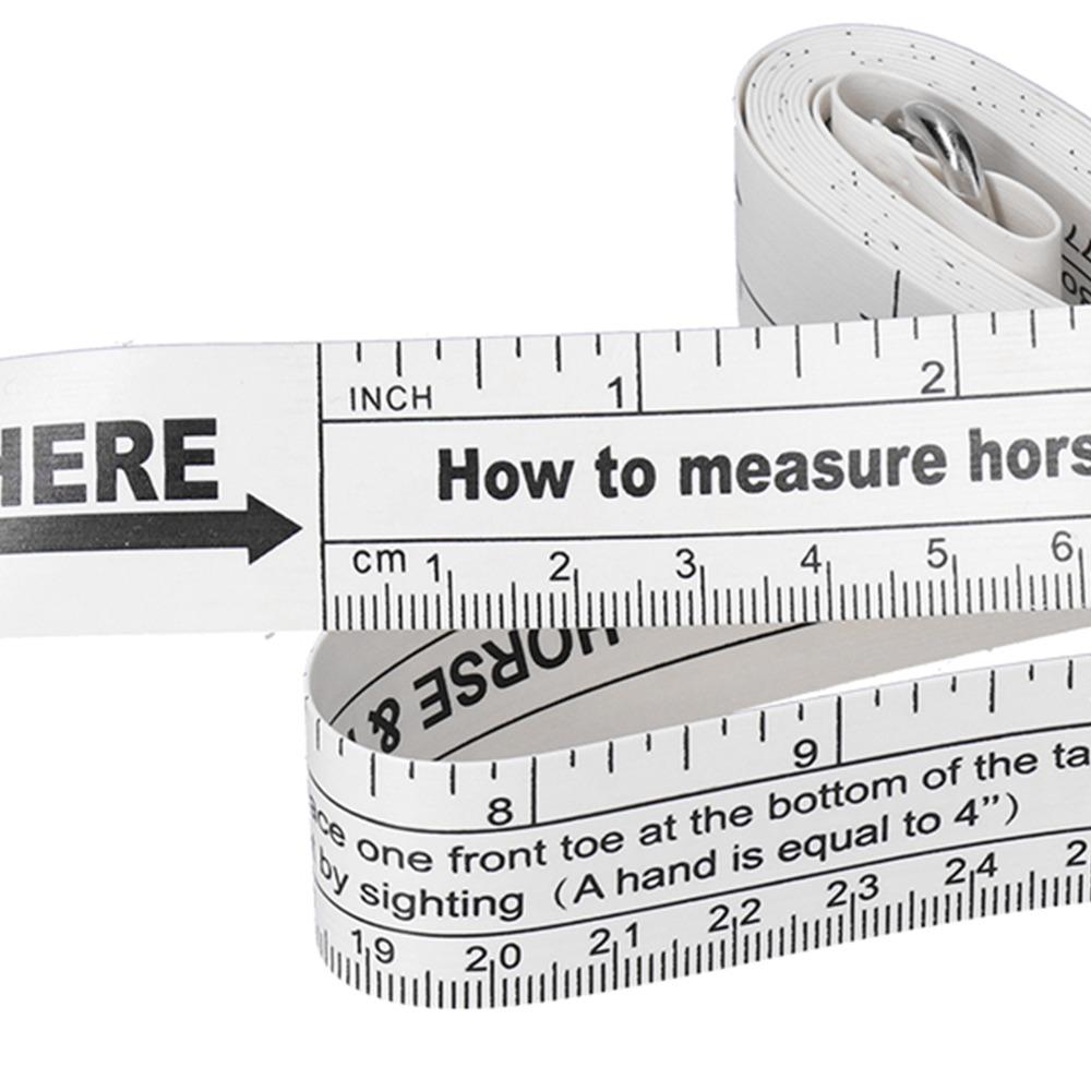 2Pcs Double Sided Scale Horse Weight Tape PVC Animal Husbandry Tool Farm Measuring Tool Farm Use