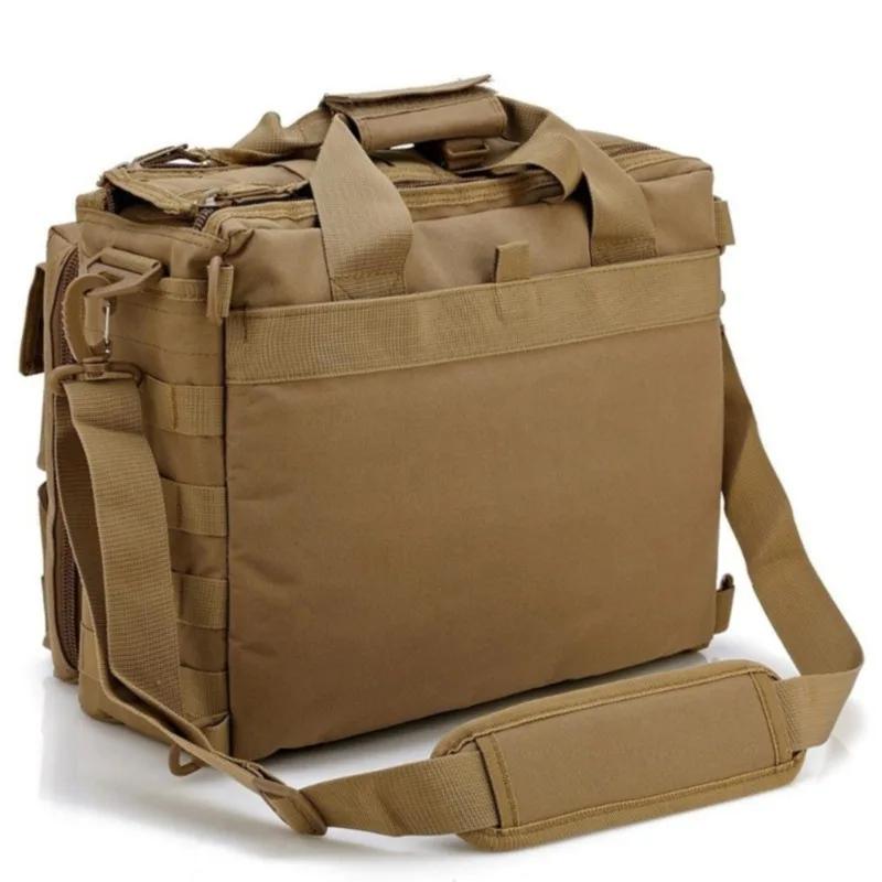 New Backpack Strategic Nylon Messenger Shoulder Bag Laptop Handbags Briefcase Outdoor Multifunction Wear-resistant Climbing Bag