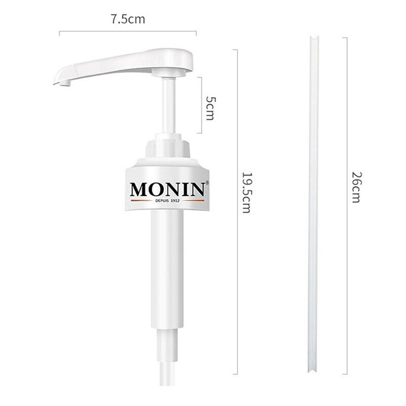 

1L Dispenser Syrup Pump Black Liquid Dispenser for Monin Syrup 10ml Juice Bottle Dispenser Pump Kitchen Office