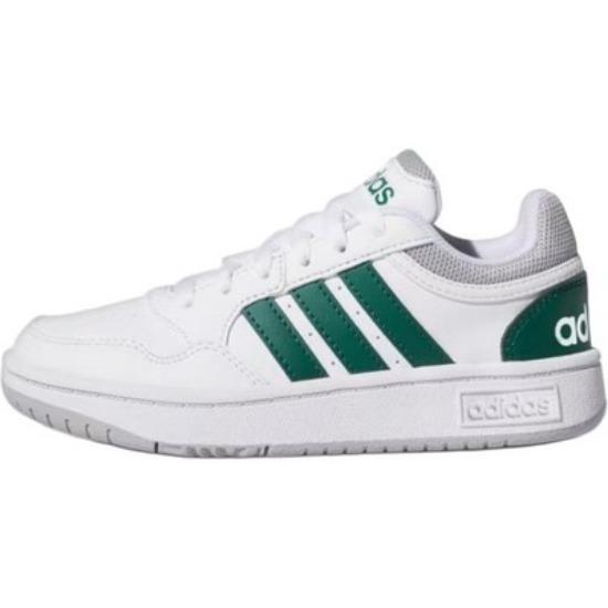 

Adidas HOOPS Anti-Slip Wear-Resistant Low-Top Kids Skateboarding Shoes White EU 36 армія зелений колір