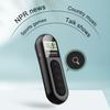 3.5mm Mini Pocket FM Radio 76-108MHZ Rechargeable Portable Radio Receiver with Backlight LCD Display Headphone Receiving Antenna