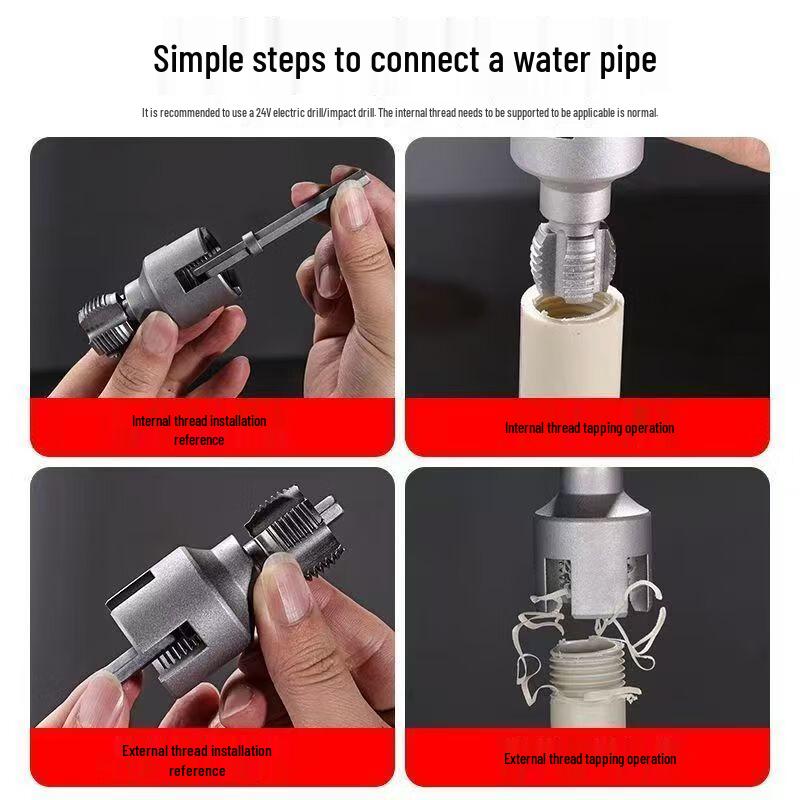 Nuoshuer Integrated Pipe Threader Drill Bit