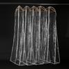 High Quality Long Wedding Dess Bag Cover Evening Dress Dust Cover Bridal Garment Storage Bag New Wedding Dust Cover