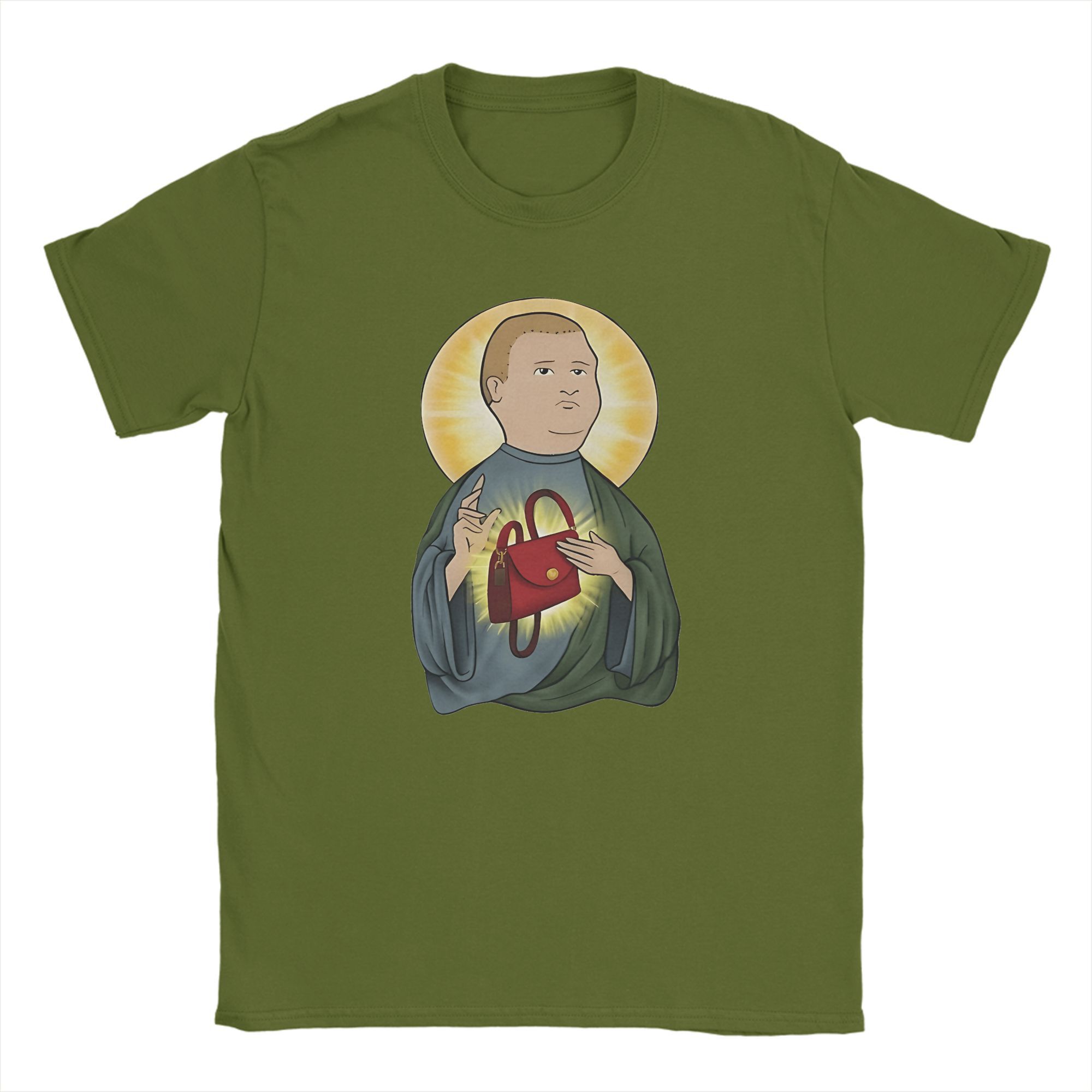 

Hill Bobby The Purse Savior That s My Purse Men s T Shirts Vintage Tees Short Sleeve Round Neck T-Shirts 100% Cotton Clothing 4XL