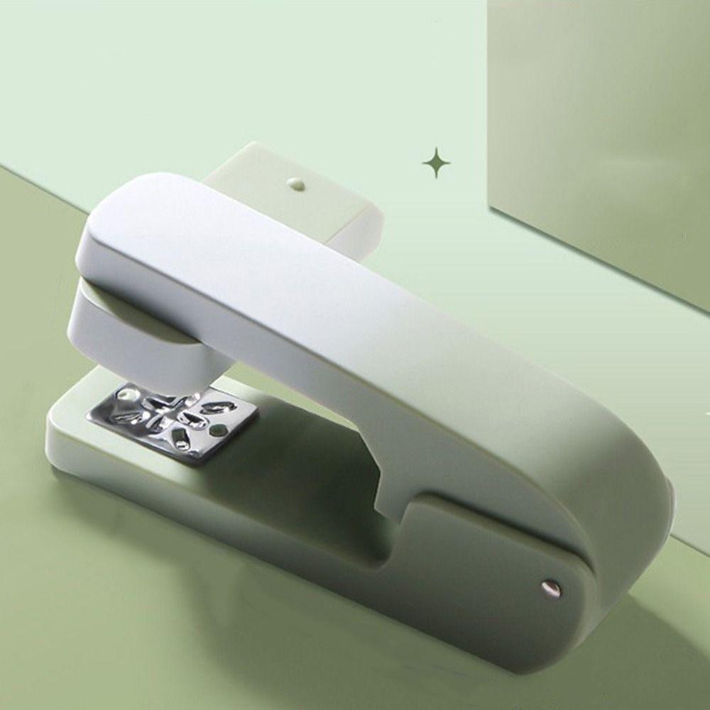 Effortless Desktop Stapler 360 Degree Rotary Rotatable Stapling Machine  School