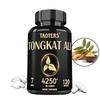 Taoters Tongkat Ali Capsules, 4250mg, 7 Herbs Complex, 120 Caps