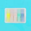 1 Box 100pcs Index Stickers Extractable Sticky Tabs Page Markers Sticky Index Tabs Writable Page Sticky Notes Transparent Color