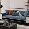 Light Luxury Chenille Plaid Sofa Cover Universal Non-Slip Full Package Cushion for Living Room Sofa Armrests