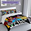 3pcs Custom Name Gorilla Tag Set,Includes 1 Duvet Cover and 2 Pillowcases,All-season Bedroom Decor